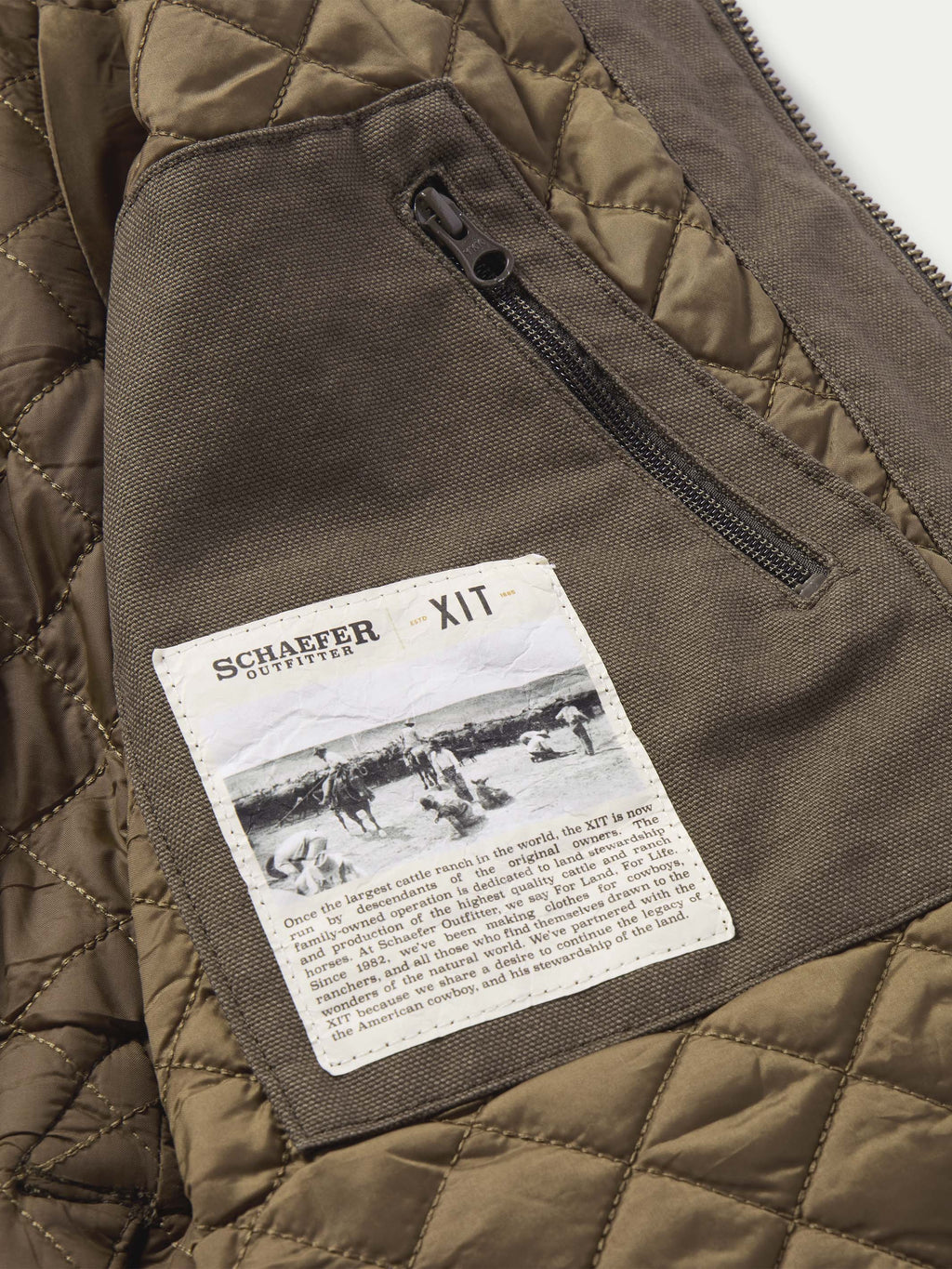 Casaco de lona Ranch