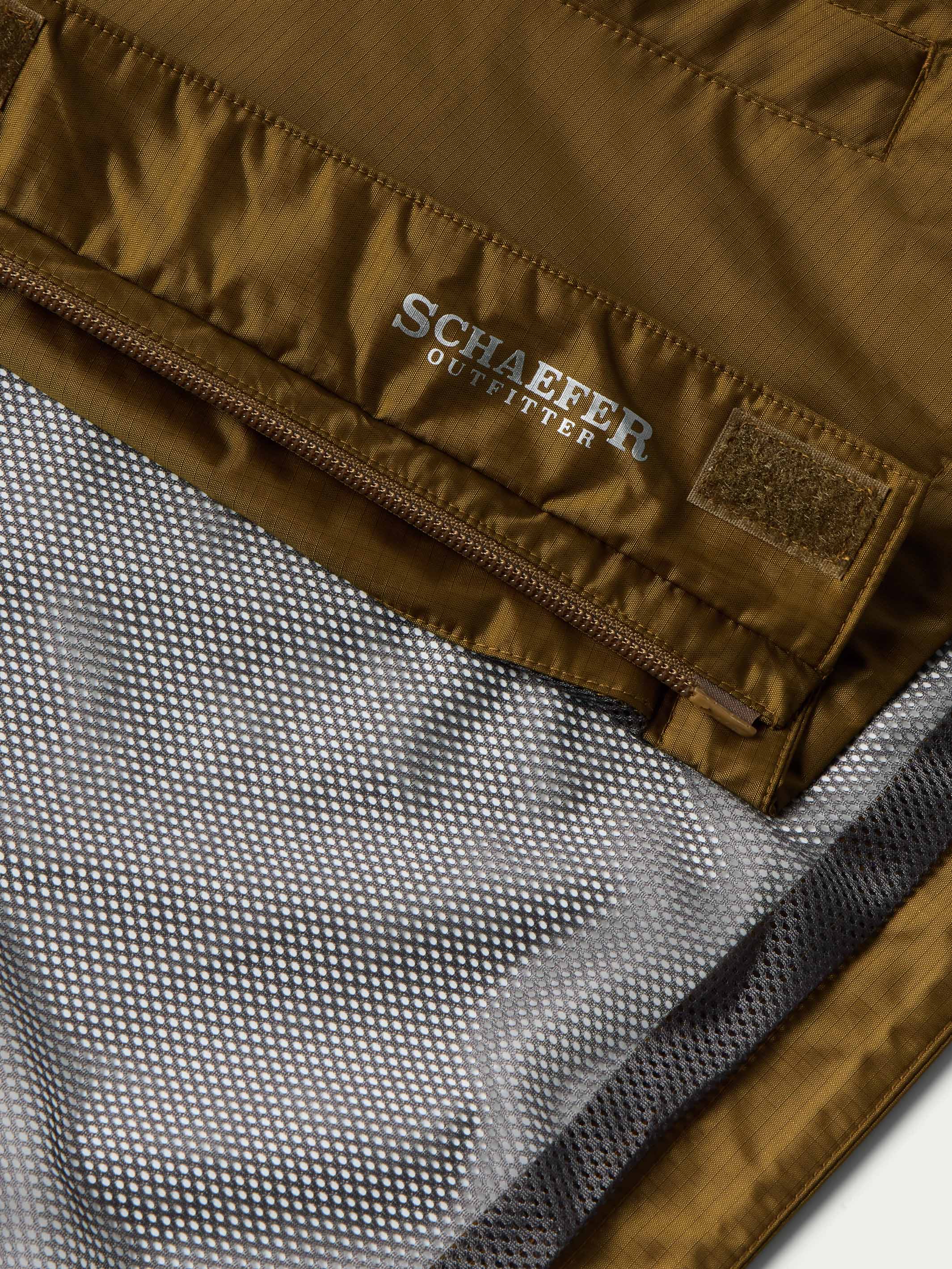 Casaco de chuva masculino