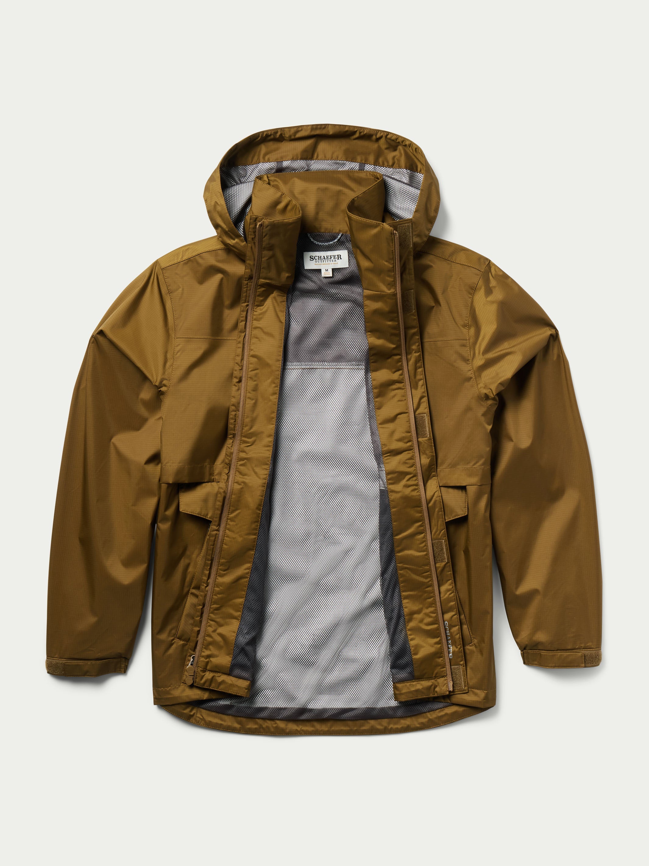 Casaco de chuva masculino