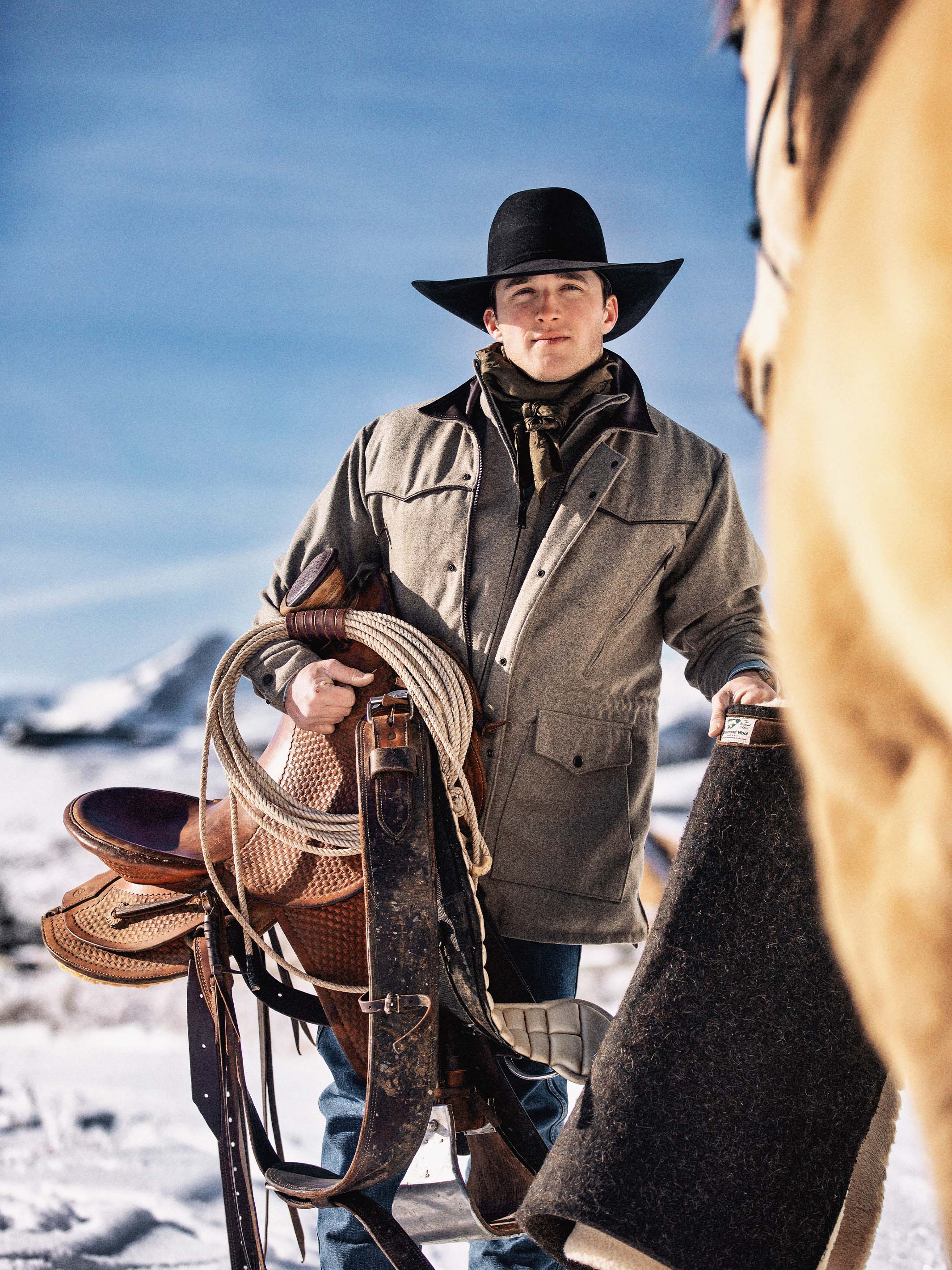 Casaco de lã Cattle King