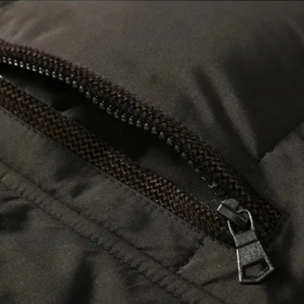 Elegant Padded Fleece Winter Jacket